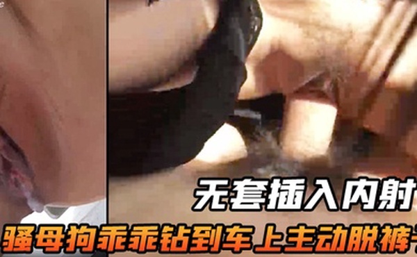 骚母狗乖乖钻到车上主动脱裤子无套插入内射