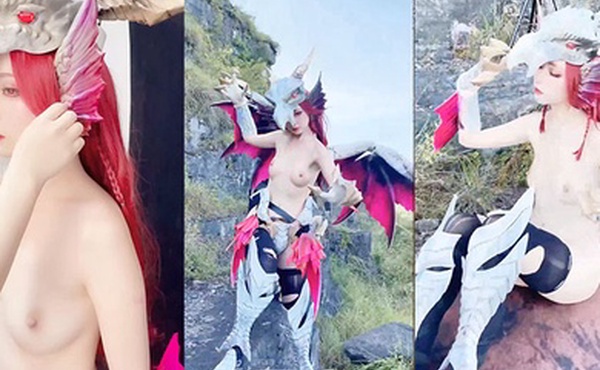 cosplay全露拍摄写真