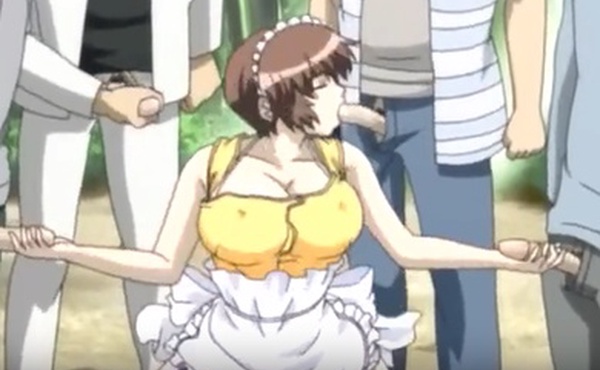 与管家轮奸和颜射