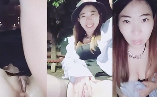 胆子真大啊晚上风骚的少妇为了满足狼友在户外露出口交舔胸回到车里深喉啪啪车震淫荡刺激