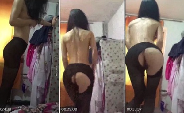 【开档黑丝美女】女上位榨精