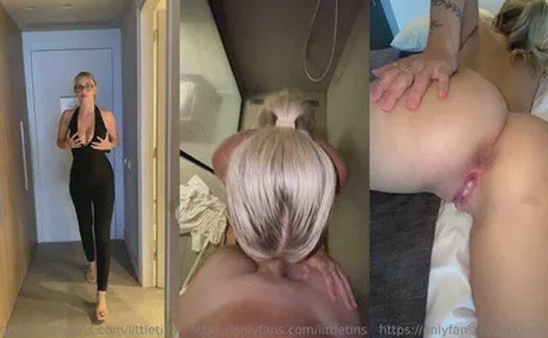 LilTinsss Gets Fucked And Creampied By Her BF